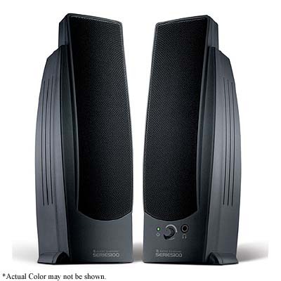 Altec Lansing Series 100 2 Piece Speakers (black) Main Picture
