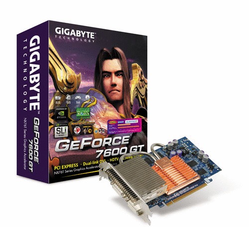 Gigabyte GeForce 7600GT 256MB Silent Main Picture